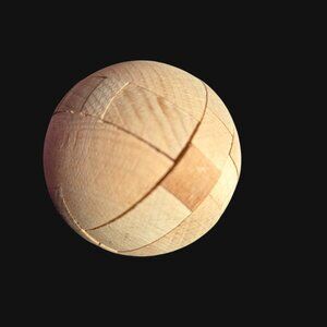 Ming Lock Sphere 3D Mini Puzzle Ball Interlocking Pieces Brain Teaser